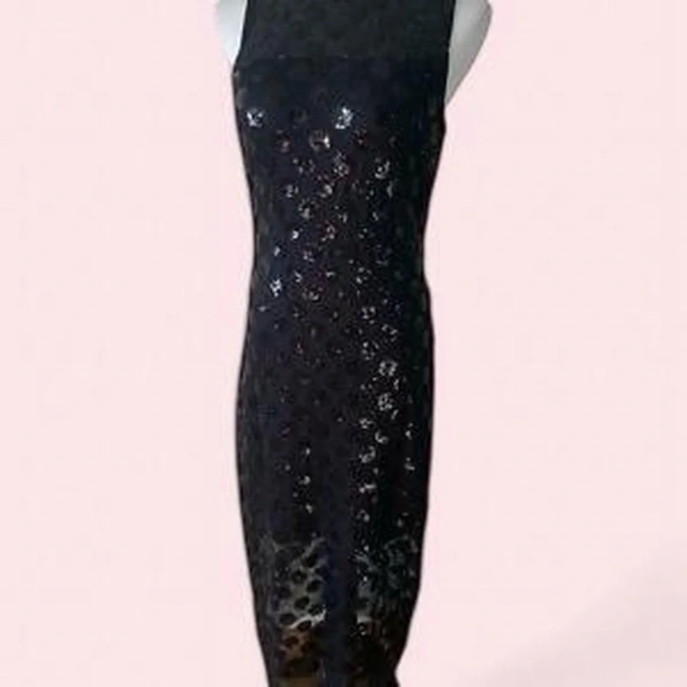 ✨ NWT Vintage Y2K Betsey Johnson Sequin Midi Dress – Size 10 - Picture 2 of 11